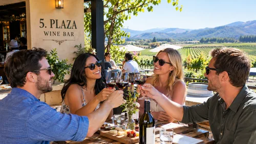 5. Plaza Wine Bar Wind-Down