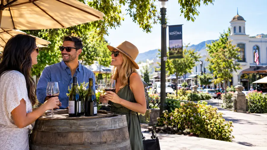 Downtown Sonoma & Plaza Tasting Rooms Guide