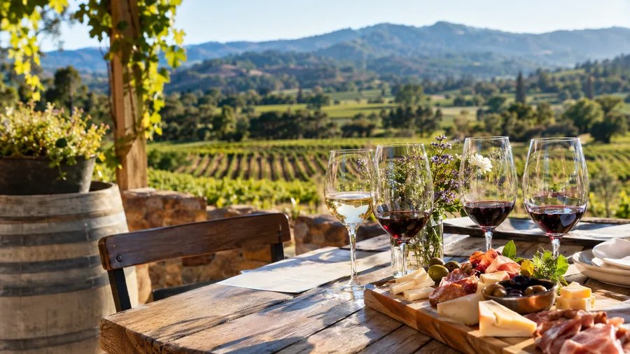 Sonoma Wineries with Food & Wine Pairings