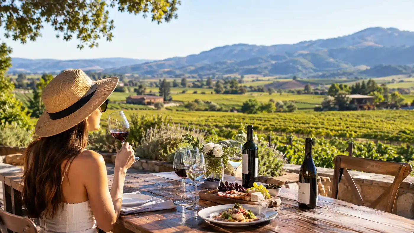 Sonoma Wineries with Food & Wine Pairings